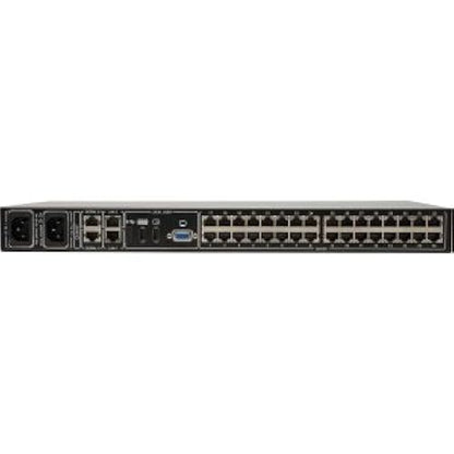 TRIPP LITE 32-Port Cat5 KVM Over IP Switch 1 Local 2 Remote 16 USB Dongles, Black (B072-032-IP2-K)