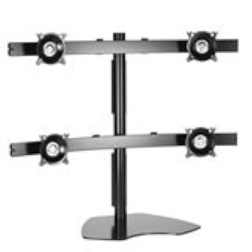 Chief Widescreen Quad Display Desk Mount - For Displays 10-30