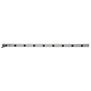 Tripp Lite 8 Outlet Surge Protector Power Strip, 6ft Cord, Metal, (SS480806)