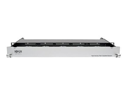 Tripp Lite High Density Rack Mount Fiber Enclosure Panel 5 Cassette 1U RM N482-01U Black 5-Cassette Panel
