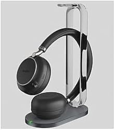 Yealink Wireless Charging Stand for BH72 and BH76 Bluetooth Business Headset - Black