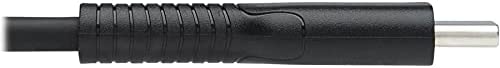 Tripp Lite USB-C to Lightning Sync/Charge Cable (M/M), MFi Certified, Black, 9.8 ft. (M102-03M-BK)