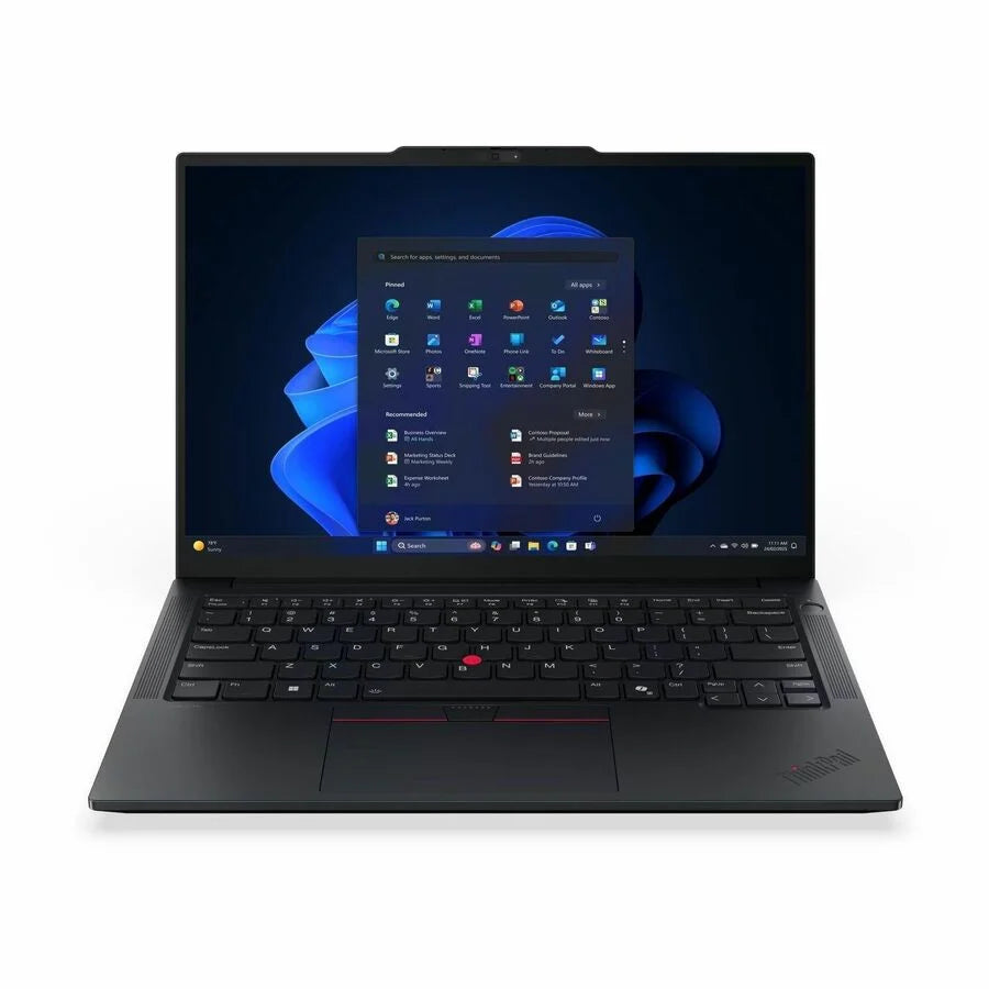 Lenovo ThinkPad E14 Gen 7 21T0007NUS 14" Notebook - WUXGA - 60 Hz - AMD Ryzen 5 Ryzen 200 Series 220 - 8 GB - 256 GB SSD - English Keyboard - Black - AMD Chip - 1920 x 1200 - Windows 11 Pro - AMD - In-plane Switching (IPS) Technology - Front Camera/Webcam