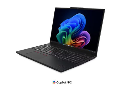 Lenovo ThinkPad T16 Gen 5 21WX003DUS 16" Copilot+ PC Notebook Amd G5 Air7 24 512 11p
