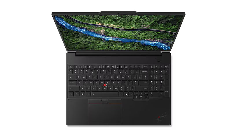 Lenovo ThinkPad P16s Gen 5 21XE0032US 16" Copilot+ PC Notebook WUXGA 60 Hz Intel Core Ultra 7 Series 3 356H 64 GB 1 TB SSD English Keyboard Black