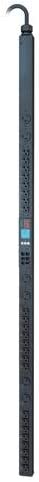 APC Rack Mount PDU, Metered 208V/20A Three-Phase PDU, (30) Outlets, 0U Vertical Rackmount (AP8863)