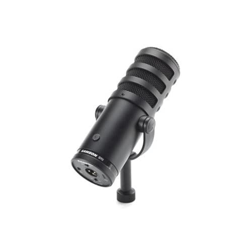 Samson Technologies Q9U Dynamic Broadcast Microphone, XLR/USB, Black