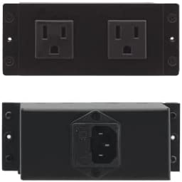Kramer Electronics TBUS Dual Power Socket, USA TS-2US
