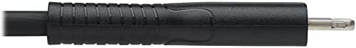 Tripp Lite USB-C to Lightning Sync/Charge Cable (M/M), MFi Certified, Black, 9.8 ft. (M102-03M-BK)