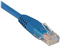 Tripp Lite Cat5e 350MHz Molded Patch Cable (RJ45 M/M) - Blue, 100-ft.(N002-100-BL) 100 feet Blue