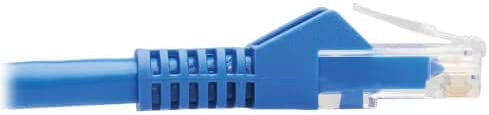 Tripp Lite M12 X-Code Right-Angle to RJ45 Cat6 Ethernet Cable (M/M), 1 Gbps, UTP, UL CMR-LP Certified for 60W PoE, Heavy-Duty IP68 Rating, 6.6 Feet / 2 Meters, (NM12-604-02M-BL) Right-Angle M12 to RJ45 6.6 ft / 2M