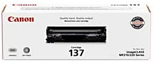 Canon Genuine Toner Cartridge 137 Black (9435B001), 1-Pack, for Canon ImageCLASS MF212w, MF216n, MF217w, MF244dw, MF247dw, MF249dw, MF227dw, MF229dw, MF232w, MF236n, LBP151dw, D570 Laser Printers