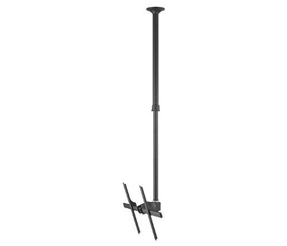 Atdec TH-3070-CTL Telehook Long Tilting Ceiling for 30-Inch to 70-Inch TV Mount Pole, Black