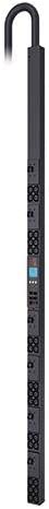 APC Rack Mount PDU, Metered 200V-240V/60A Three-Phase PDU, (30) Outlets, 0U Vertical Rackmount (AP8867) Output Plugs: C13