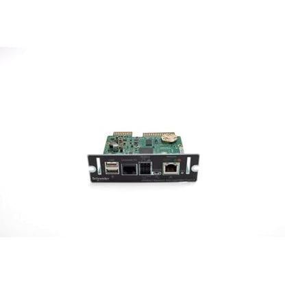 APC by Schneider Electric Device monitoring and management, Network Management Cards, NMC3 with Environmental Monitoring and Modbus, secure remote UPS monitoring and management