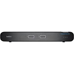 Belkin Universal 2nd Gen Secure KVM Switch, 2-Port Dual Head No CAC - 2 Computer(s) - 1 Local User(s) - 3840 x 2160-4 x USBHDMI - Desktop, Under TableDisplayPort - TAA Compliant