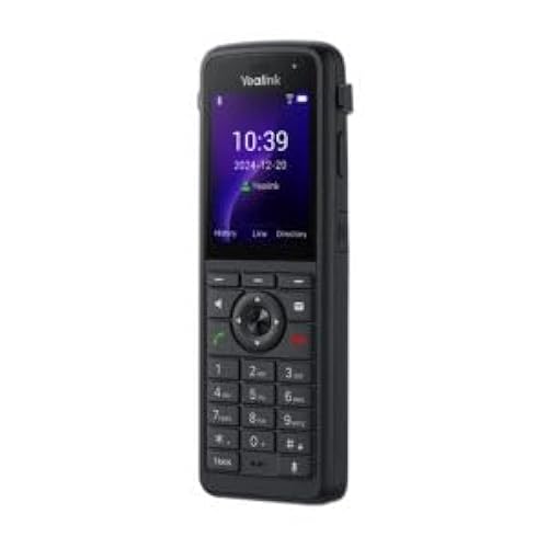 Yealink AX86R Ruggedized WiFi IP Phone - Bluetooth - 5-Way conferencing - Wall Mountable, Stand Mountable