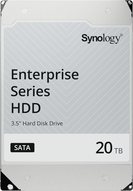 Synology HAT5310-20T 20TB 7200 RPM 512MB Cache SATA 6.0Gb/s 3.5" Enterprise 3.5" SATA HDD Retail