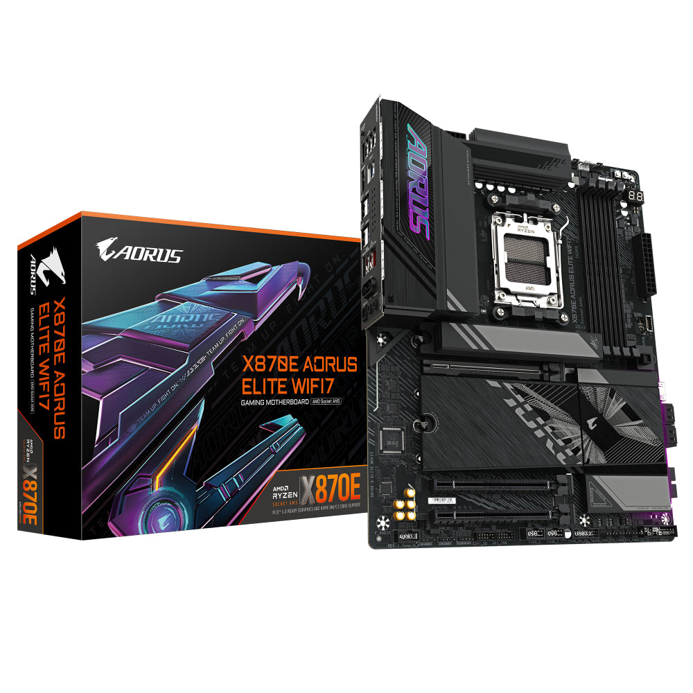 Gigabyte Technology X870E AORUS ELITE WIFI7 AMD AM5 ATX Motherboard