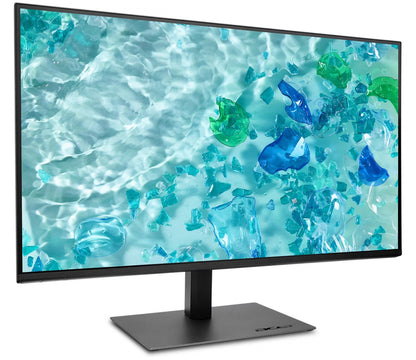 Acer America 27 Monitor 4 ms Adaptive Sync HDMI, DisplayPort, USB Type-C, USB Type B, Audio Flat Panel Vero B7 B277U GBMIQPRUZX