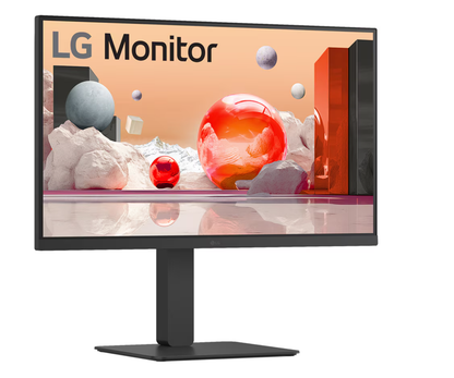LG 27” Full HD IPS 100Hz Monitor with USB Type-C and RJ45, 27BA750-B