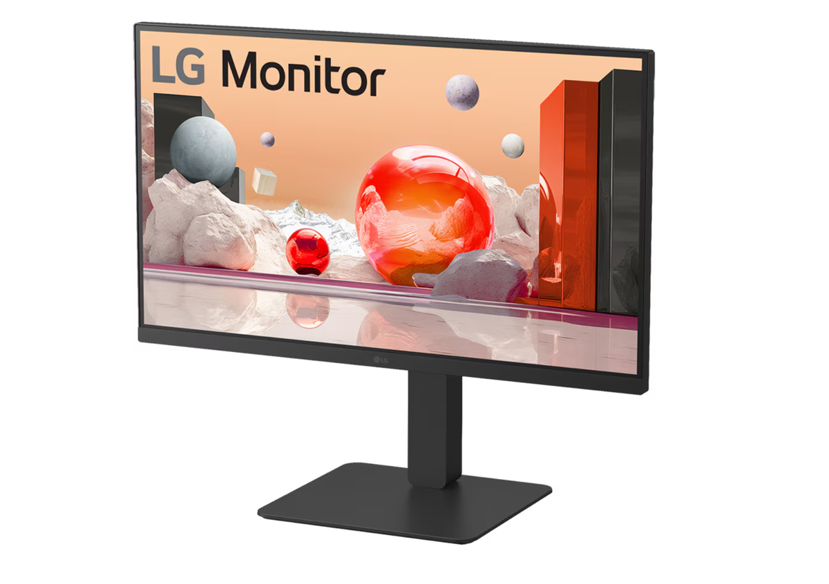 LG 27” Full HD IPS 100Hz Monitor with USB Type-C and RJ45, 27BA750-B