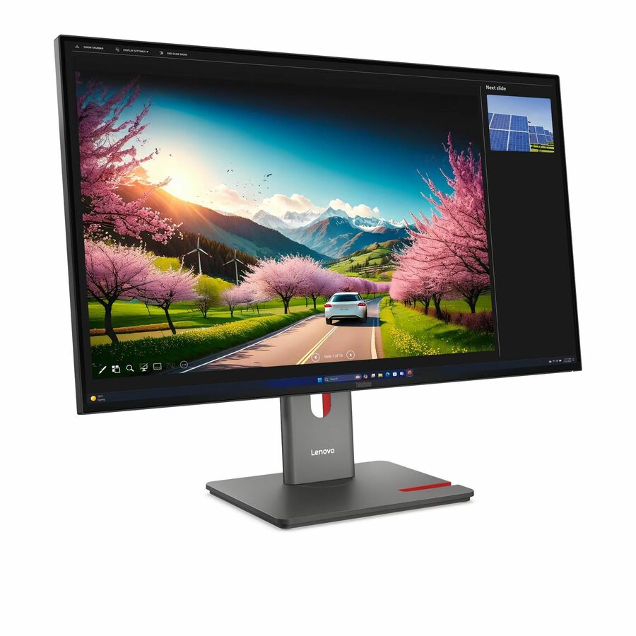 Lenovo ThinkVision P32UD-40 32 Class 4K UHD Docking Monitor, IPS, HDR10, Raven Black