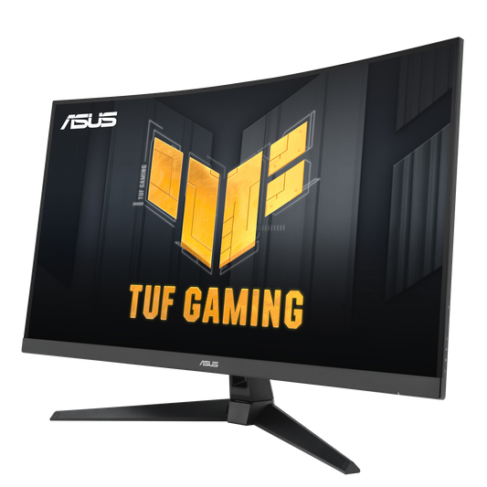 ASUS TUF Gaming VG32VQM5B 31.5" FHD (1920x1080) 250Hz 0.5ms GTG Fast VA Curved Monitor with Tilt Adjustment & VESA Wall Mounting