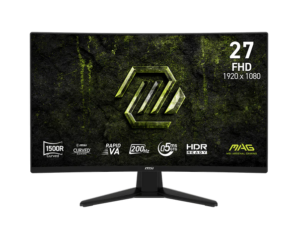 MSI 27 Full HD 200Hz with Adaptive Sync 0.5ms HDR Ready Gaming Computer Monitor MAG 274CF E20