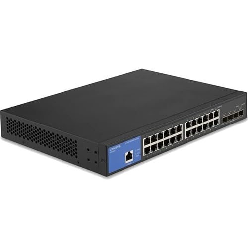 24 - Port Managed Gigabit Ethernet Switch with 4 10G SFP+ Uplinks LGS328C - Dealtargets.ca