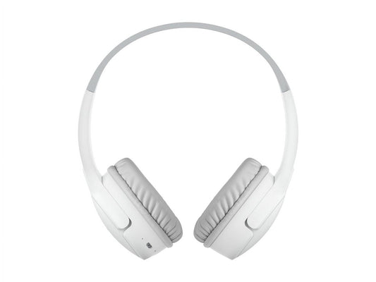 Belkin AUD001BTWHV3 Soundform Mini Gen2 On-ear Wrls Headphones For Kids White