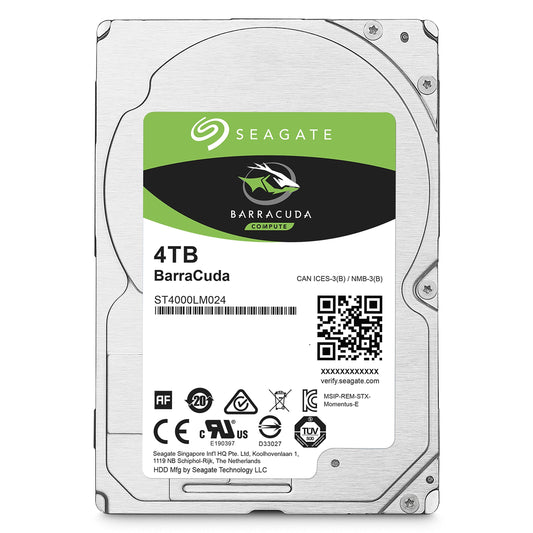 Seagate Barracuda ST4000LM024 Internal Hard Drive 2.5 4000 GB Serial ATA III