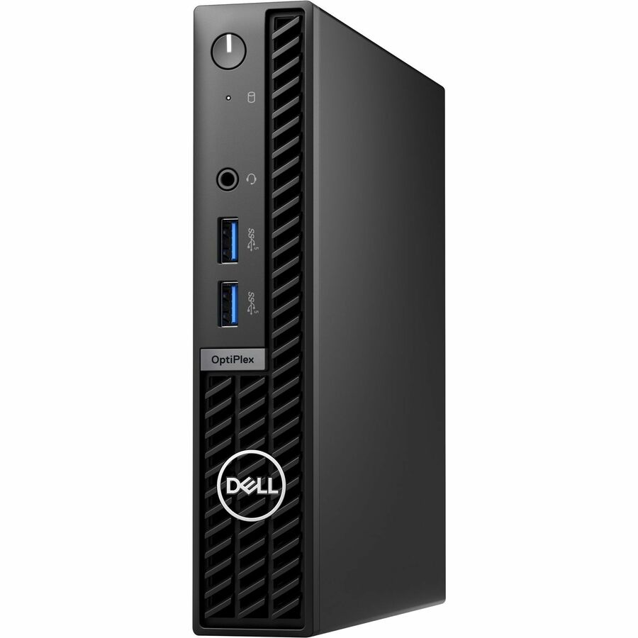 Dell OptiPlex 7000 7010 Desktop Computer - Intel Core i5 13th Gen i5-13500T - 16 GB - 256 GB SSD - Micro PC - Intel Chip - Windows 11 Pro - Intel UHD Graphics 770 DDR4 SDRAM - English (US) Keyboard - IEEE 802.11ax - 90 W
