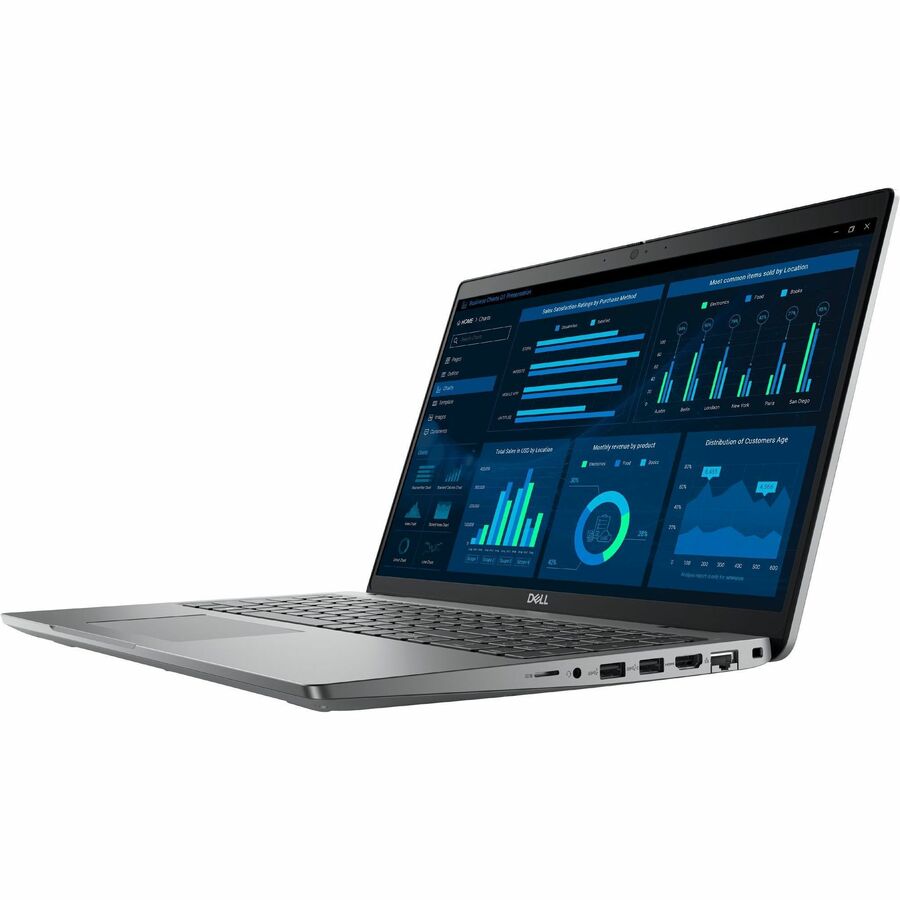 Dell Precision 3000 3581 15.6" Mobile Workstation - Full HD - 1920 x 1080 - Intel Core i7 13th Gen i7-13700H Tetradeca-core (14 Core) 2.40 GHz - 16 GB Total RAM - 512 GB SSD - Titan Gray