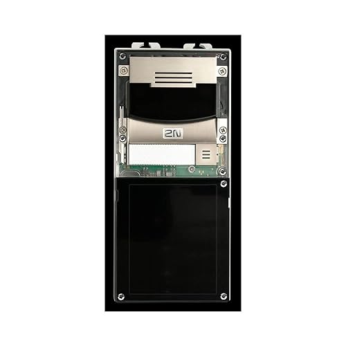 2N Main Unit With Camera - Single Button Arming - Access Control - Nickel - Dealtargets.ca