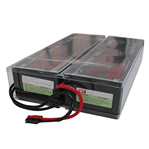 2U UPS Replacement 48VDC Battery Cartridge (1 set of 4) for select Tripp Lite SmartPro UPS - Dealtargets.ca