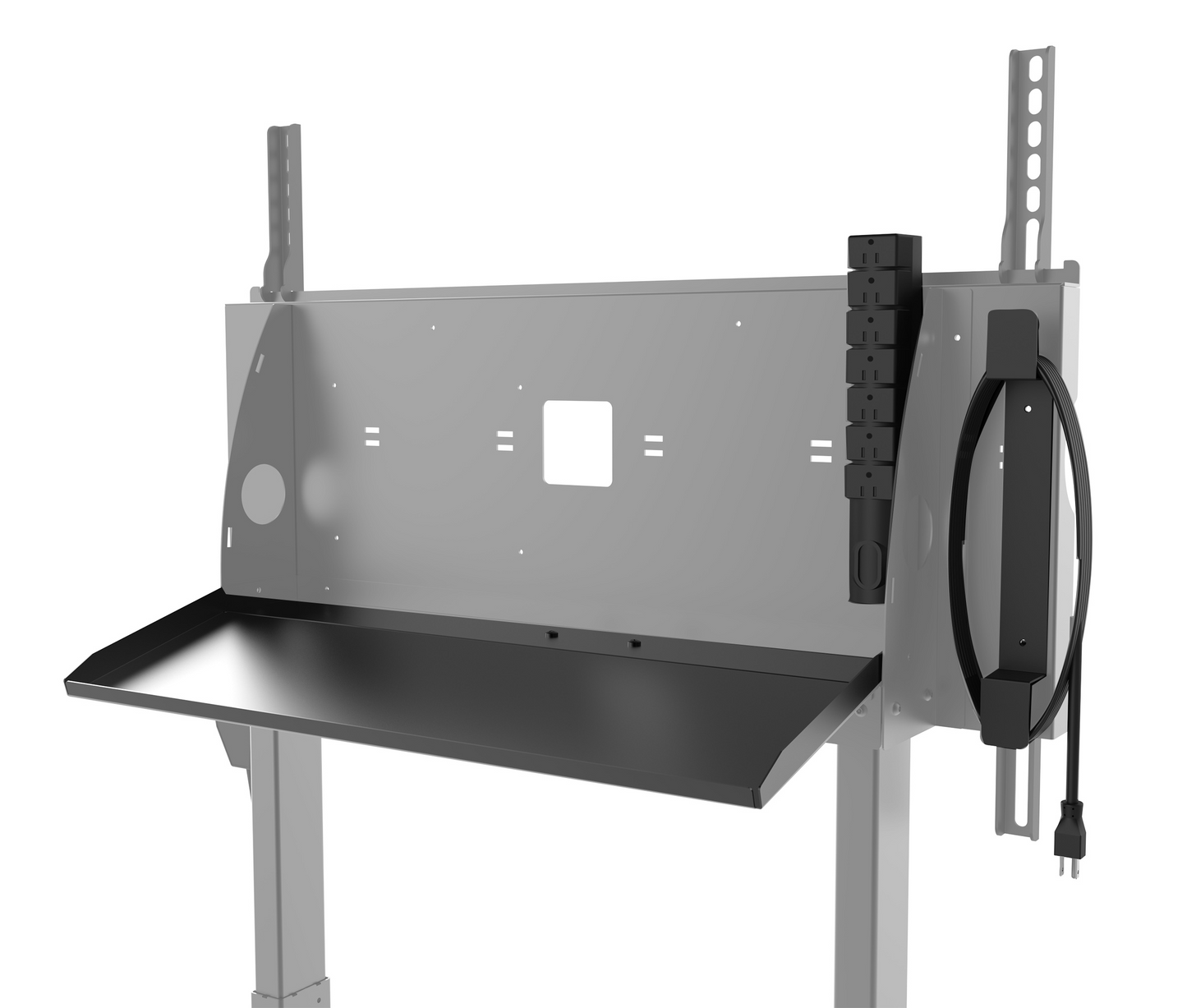 Peerless-AV SmartMount Motorized Height Adjustable Flat Panel Cart