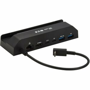 Tripp Lite Eaton Series USB-C Docking Station For Steam Deck And ROG Ally - 4K 60 Hz HDMI USB Hub Gigabit Ethernet 100W PD Charging - For Monitor HDTV Video Game System Keyboard Mouse Hard