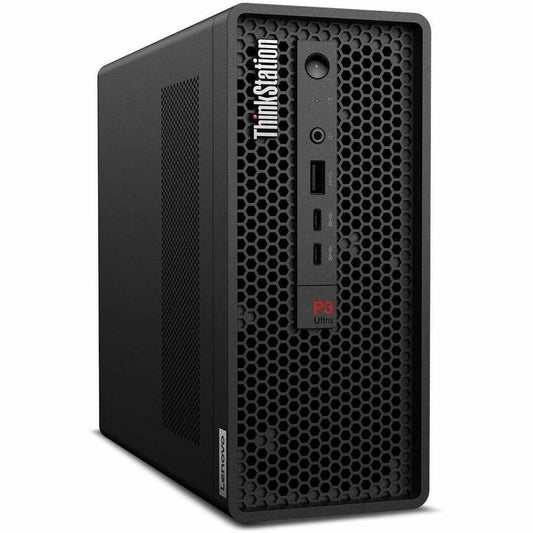 Lenovo ThinkStation P3 Ultra Gen 2 30J50033US Workstation - 1 x Intel Core Ultra 9 2nd Gen 285 - vPro Technology - 32 GB - 1 TB SSD - Small Form Factor - Intel W880 Chip - Windows 11 Pro - 1 x NVIDIA RTX A1000 8 GB Graphics