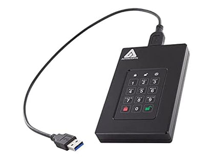 Apricorn Aegis Fortress L3 - FIPS Validated, 1TB SSD USB 3.0 Hardware Encrypted Portable Drive