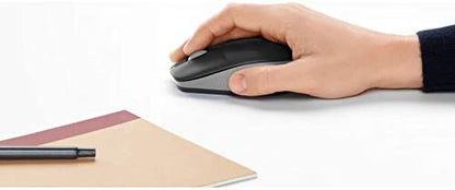 Logitech M190 Full-Size Wireless Mouse - Full-Size Mouse - Optical - Wireless - Radio Frequency - 2.40 GHz - Charcoal - USB - 1000 dpi - Scroll Wheel - 3 Button(s)