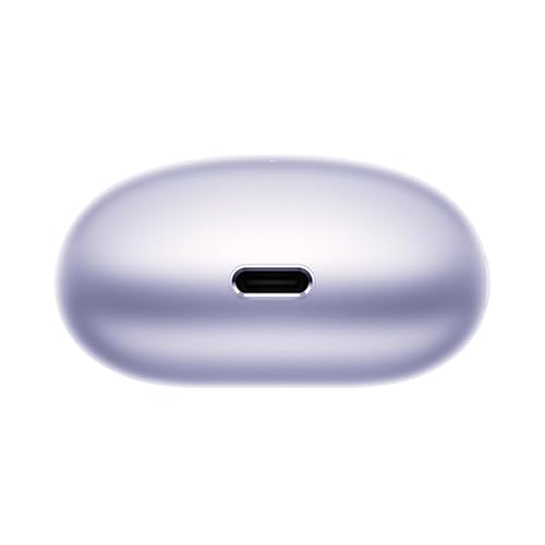 HUAWEI FreeBuds 6 Wireless Earbuds, Ear-Fitting Wearing, Dual-Driver True Sound, Stable & Clear Calls, Open-fit ANC, 36H Battery Life, IP54 Water-Resistant, iOS & Android, Purple Freebuds 6 Purple