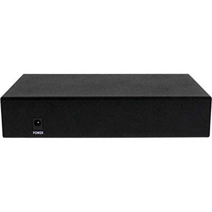 StarTech.com 8 Port Unmanaged Industrial Gigabit Power Over Ethernet Switch - 802.3af/at PoE+ Switch - Wall Mountable - PoE Network Switch (IES81000POE)