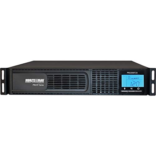 Minuteman/para Systems - PRO2000RT2U - 200va Ups Avr Rack/Tower 2000va/1400w LCD Display 3yr Warr