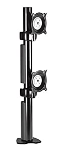 Chief mfg. Chief KTC230B-Dual Vertical Desk Clamp Mount