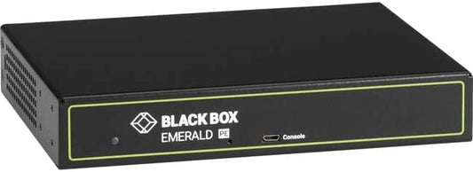 Black box network services KVM Extender Transmitter with Virtual Machine Access - Dual-Monitor, PoE, DVI-D, V-USB 2.0, Audio