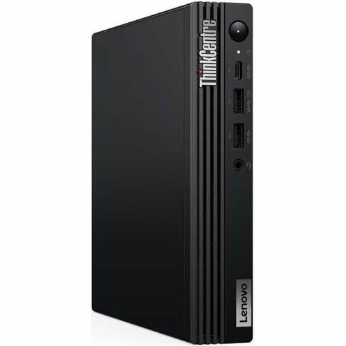 Lenovo ThinkCentre M70q Gen 5 12TD001RUS Desktop Computer - Intel Core i5 14th Gen i5-14400T - 16 GB - 512 GB SSD - Tiny - Black - Intel Q670 Chip - Windows 11 Pro - Intel UHD Graphics 730 DDR5 SDRAM