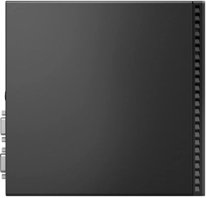 Lenovo ThinkCentre M80q Gen 3 11U1004XUS Desktop Computer - Intel Core i5 12th Gen i5-12500T Hexa-core (6 Core) 2 GHz - 16 GB RAM DDR5 SDRAM - 256 GB M.2 PCI Express NVMe 4.0 x4 SSD - Tiny - Black - I