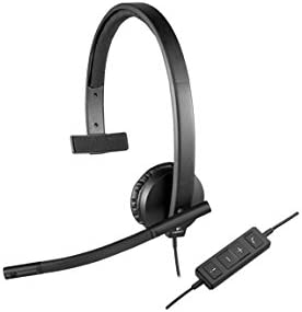 Logitech USB H570e Corded Single-Ear Headset Mono Standard Packaging