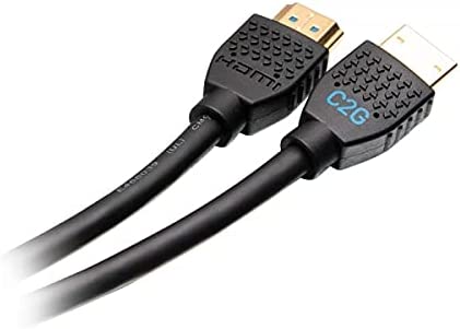 C2g/ cables to go C2G C2G10378 10 ft. 60 Hz Ultra Flexible Gripping 4K HDMI Cable44; Black